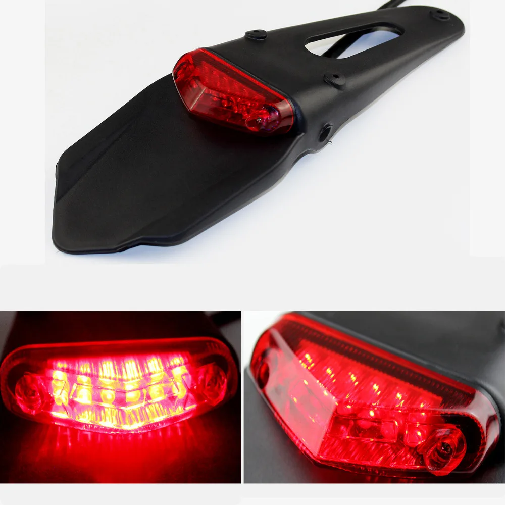 Tail Light Polisport Rear Fender LED Enduro FOR CRF KTM EXC WRF 250 400