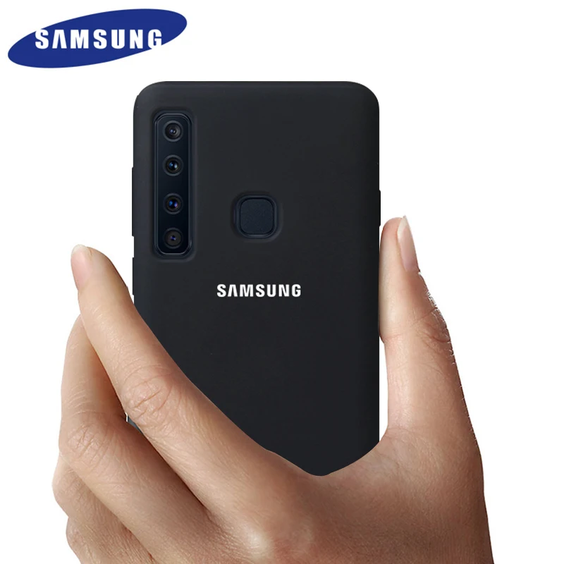 سامسونج A9 2018 حالة الأصلي الأزياء سيليكون لينة حماية الغطاء الخلفي سامسونج غالاكسي A9 2018 A9s A920 A920F حالة غطاء كابا