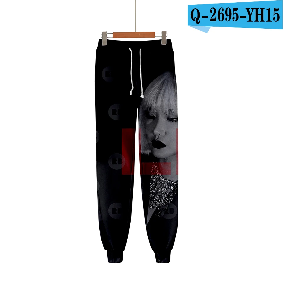 Frdun Tommee 3D EXID Jogger Брюки Новые повседневные теплые модные брюки тонкие Kpop Новые хип Kpop модные повседневные мужские/женские брюки - Цвет: Q2695