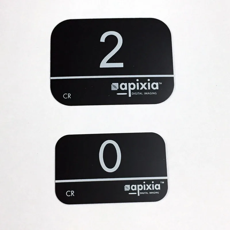 

New Original Apixia Phosphor Plates Size 2 and Size 0/Scanner Plate