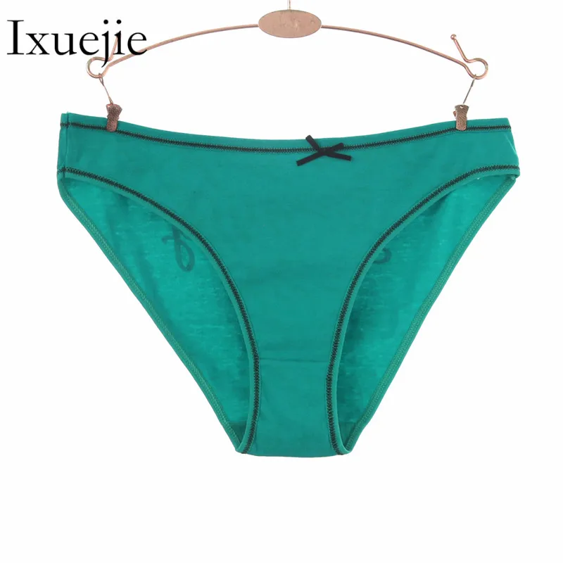 7pcs/lot Women Cotton Week Underwear Low Waist Briefs Fashion Briefs Ladies Panties