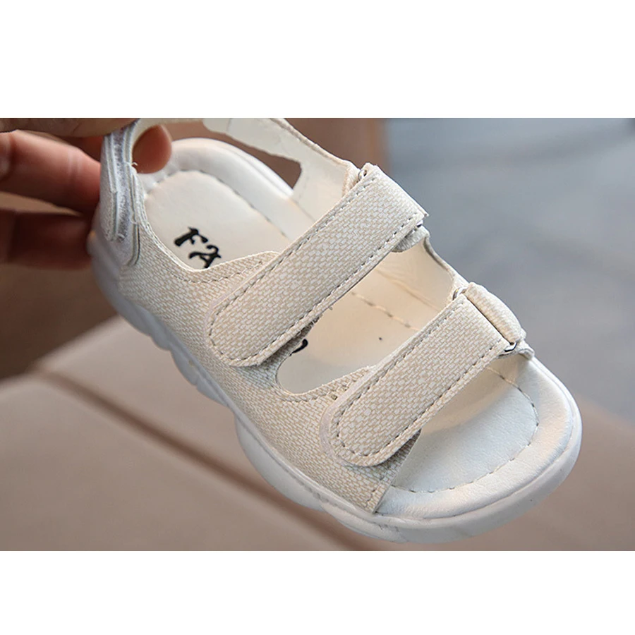 MHYONS новые Нескользящие Детские Детская спортивная обувь пляжные кожаные сандалии мужские сандалии для девочек Мальчики Девочки Сандалии size21-30