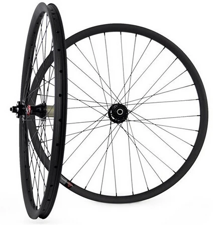 Cheap china oem bike carbon 29er mtb wheel width 30mm hookless xc mtb wheel tubeless compatible