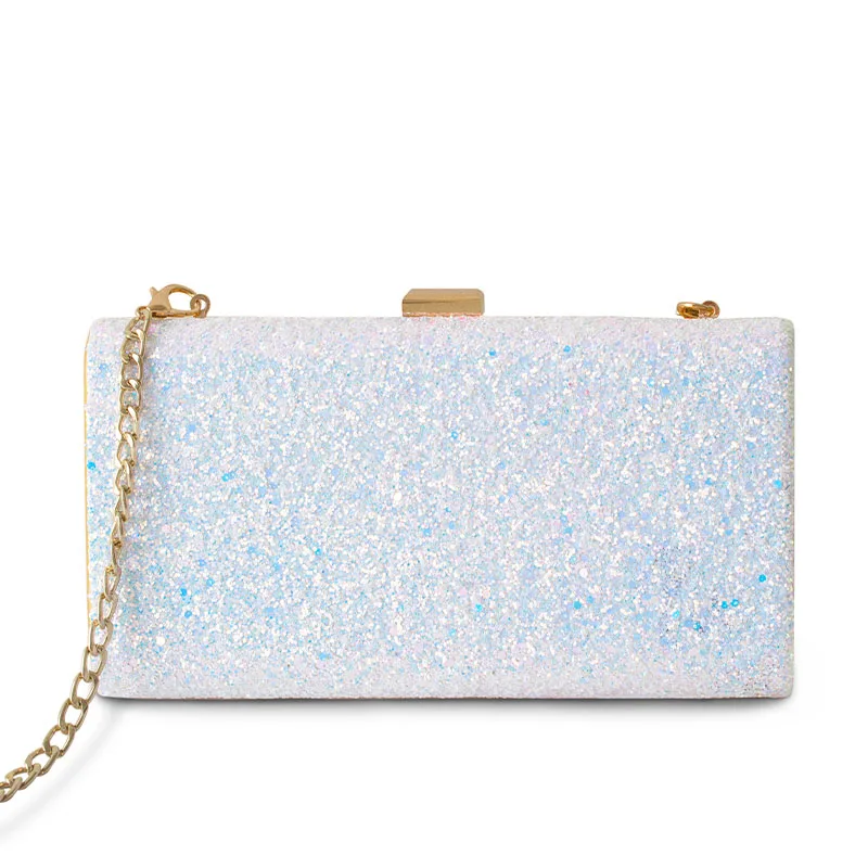 glitter clutch