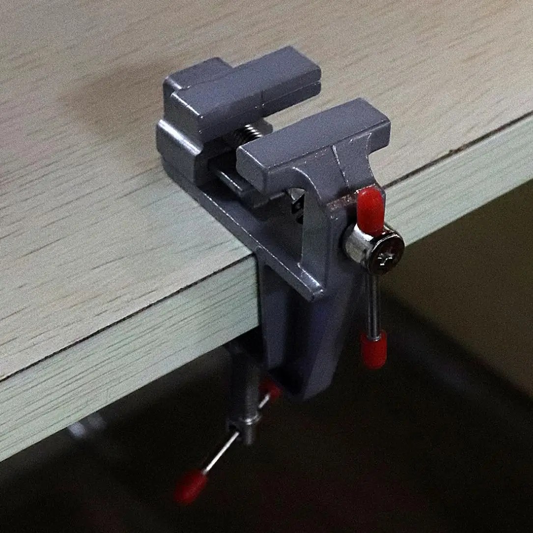Мини алюминиевый сплав DIY Щековая скамейка зажим сверлильный пресс тиски микро зажим для зажимного стола/водяной насос