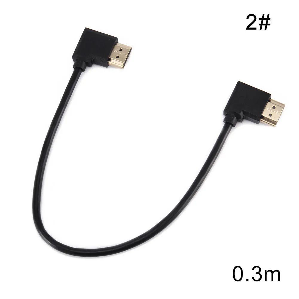 0,3/0,5/1 м Mini HDMI конвертер «Папа-мама» вверх вниз вправо влево Угловой Кабель-адаптер 8899 - Цвет: 2