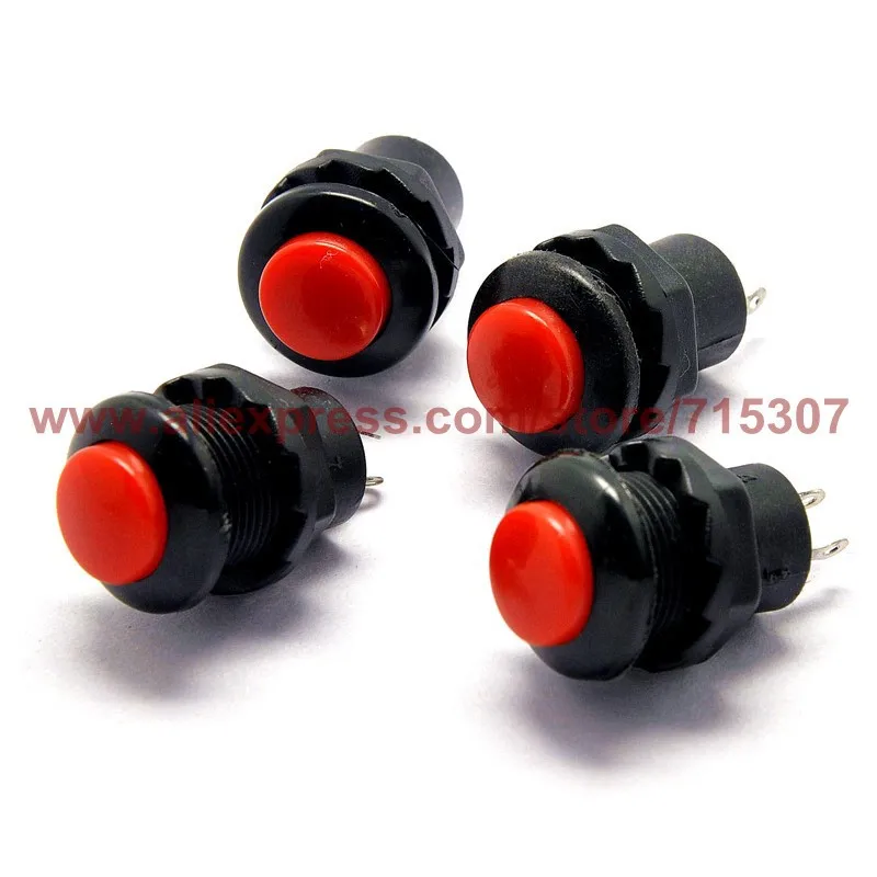 push button switch ds-313 red 2