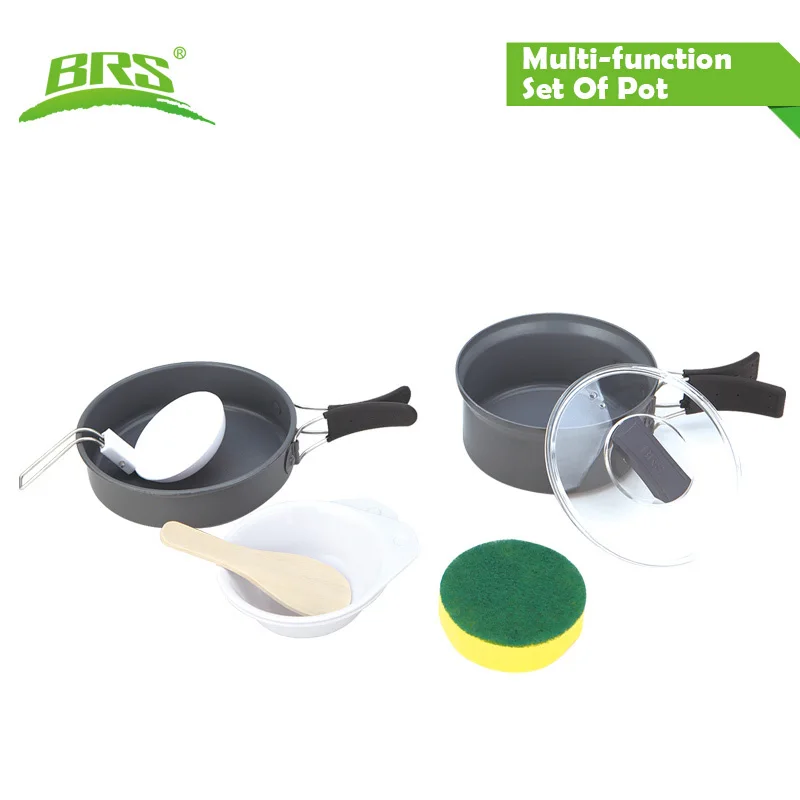 Portable Outdoor Camping Cookware Multifunction Aluminum Alloy Picnic