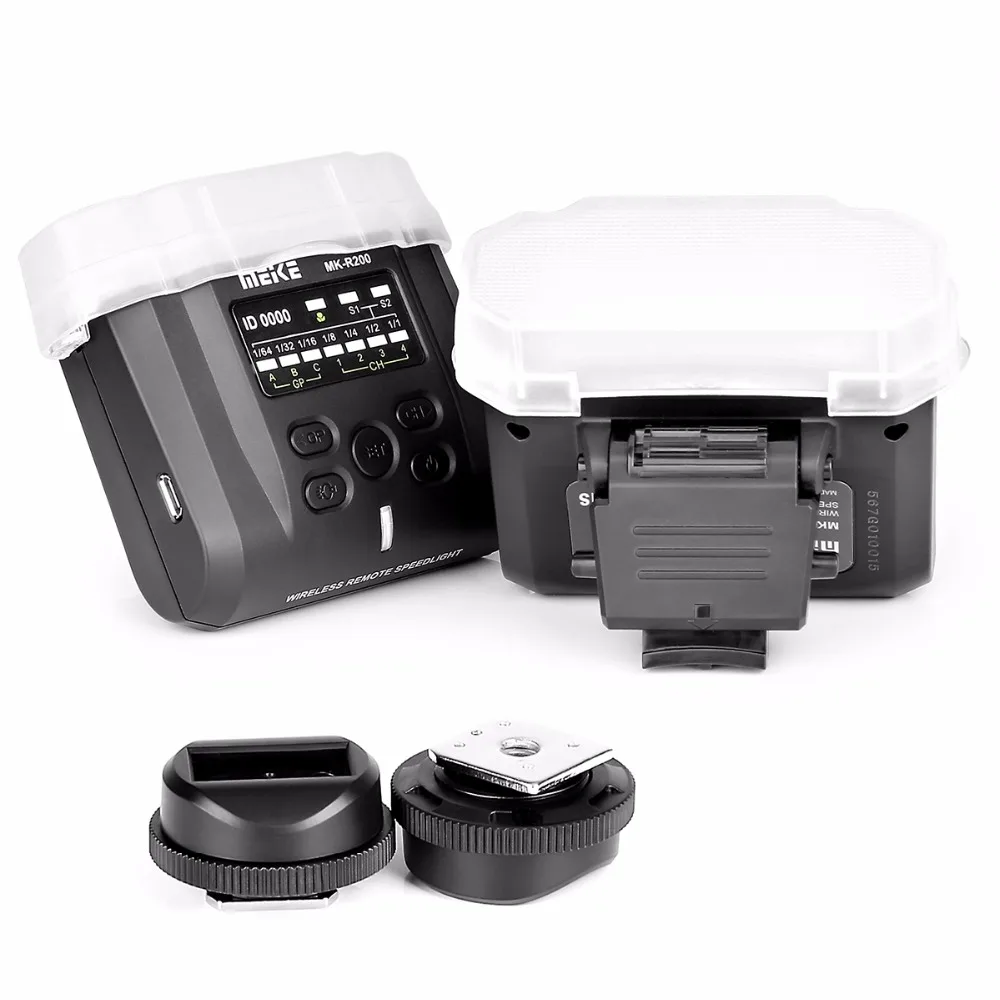 Meike MK-MT24 Macro Twin Lite Speedlight Flash for