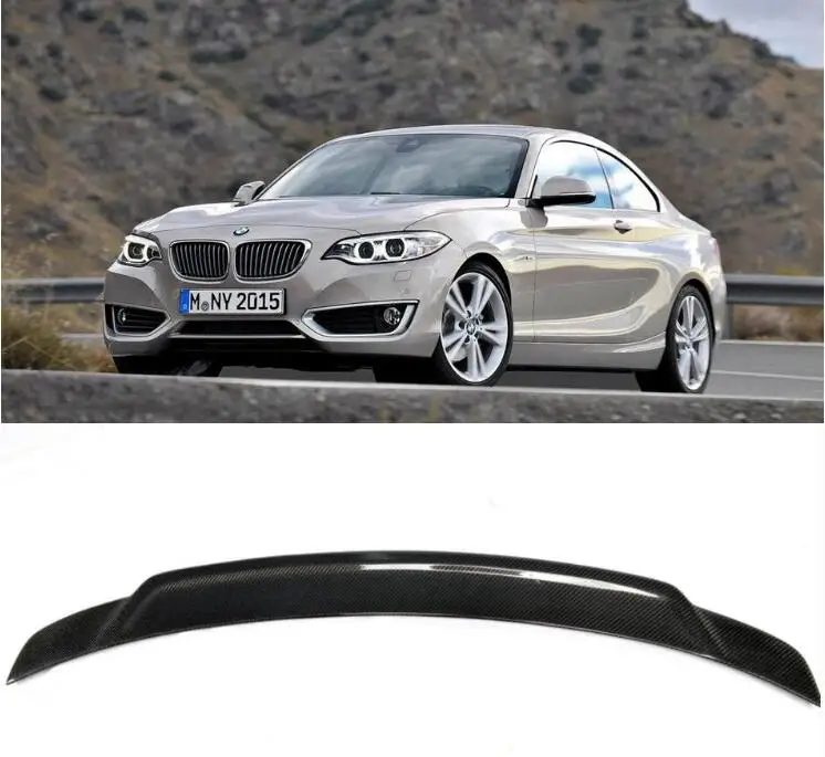 

Carbon fiber CAR REAR WING TRUNK LIP SPOILER FOR BMW 2 series F22 220i 228i M235i 2Door Coupe 2014 2015 2016 2017