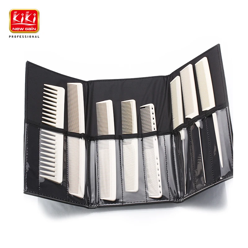 Kiki Beauty World.8 in 1 Hair Comb set.High temperature resistant.Anti