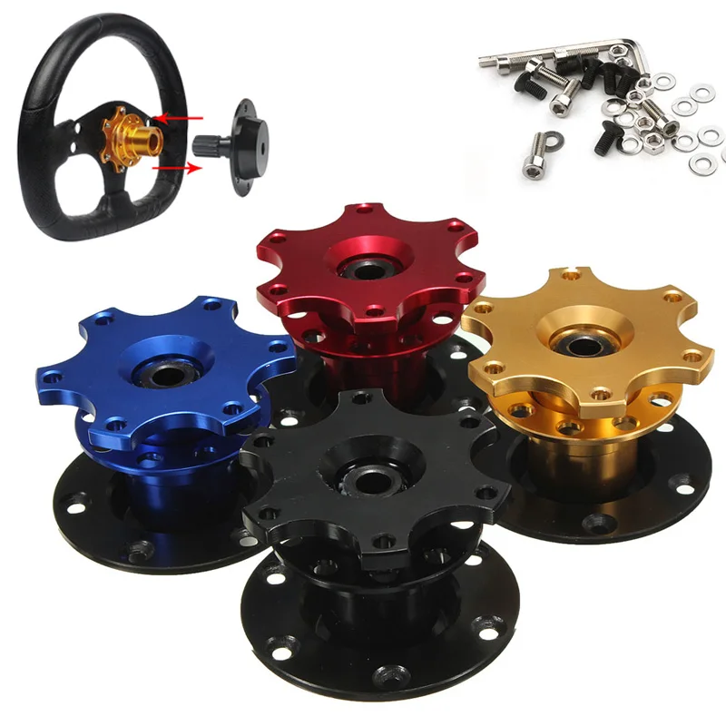 IZTOSS Universal Durable Car Steering Wheel Quick Release HUB Racing