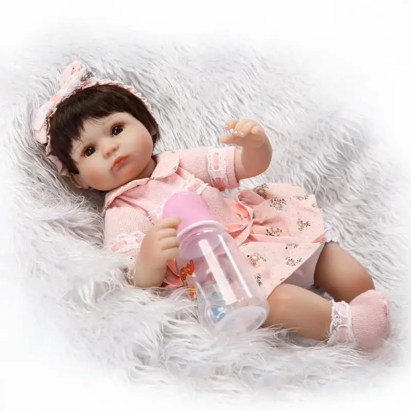 

NPKCOLLECTION Reborn Baby Doll Soft Real Gentle Touch Realistic Doll Best Toys and Gift for children on Birthday and Christmas