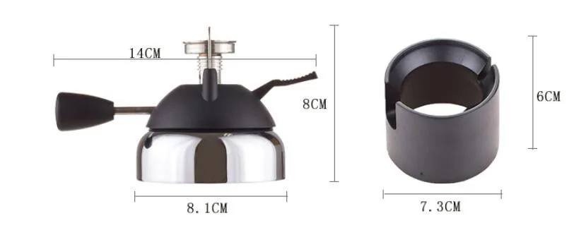 Изысканная газовая горелка из нержавеющей стали для Syphoncoffee горелка в форме горшка аксессуары для кофе