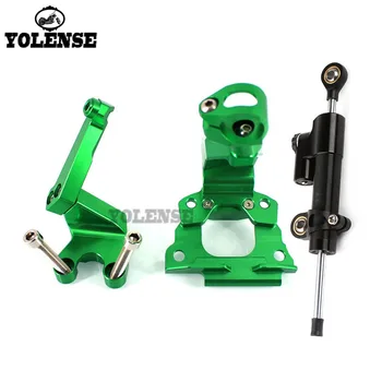 

For KAWASAKI Z650 Z 650 2017 2018 Motorcycle CNC Aluminum Alloy Adjustable Steering Damper Stabilizer Mounting