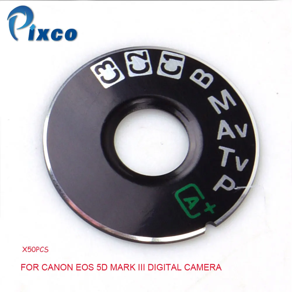 

PIXCO 50PCS OEM Dial Mode Plate Interface Cap Replacement Part Lens Adapter Ring For Canon EOS 5D Mark III Digital Camera Repair