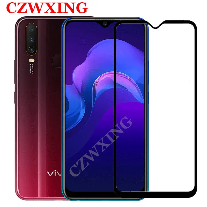 Tempered Glass For VIVO Y15 Screen Protector For VIVO Y15 Y12 Y17 1902 Y 15 12 17 VIVOY15 2019