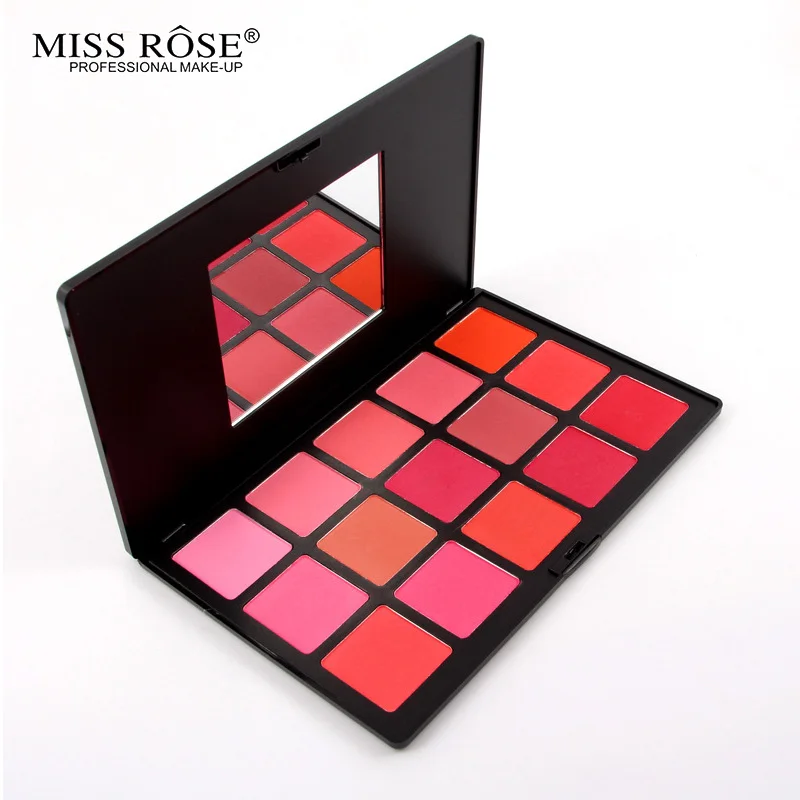 Professional makeup Pro Blush Palette Cheek Makeup Red Blush Natural