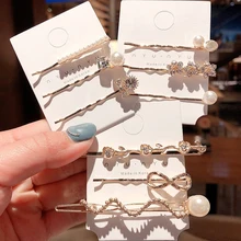 3 шт./компл. жемчужные металлическая заколка для волос расческа для волос заколка для прически аксессуары инструменты для ухода за красотой новое поступление