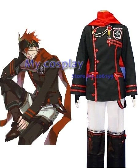 アニメd グレー男コスプレラビ男性のコスプレ衣装ハロウィーンパーティーのためハロウィン男性コートパンツスカーフクール衣装 Cosplay Costume Mens Cosplay Costumescostumes For Halloween Aliexpress