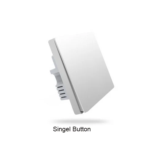 Умный домашний светильник Xiaomi Aqara с беспроводным выключателем ZiGBee и настенным выключателем через приложение Smartphone, удаленное через приложение Mijia APP - Цвет: Wall Switch 1