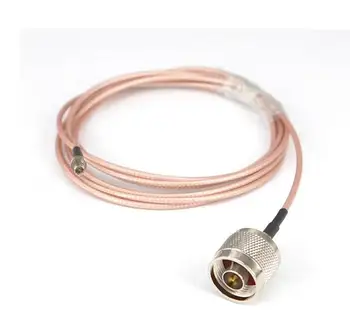 

2 pieces N male to TS9 male Connector Pigtail 1 meters RF Extension RG316 Cable