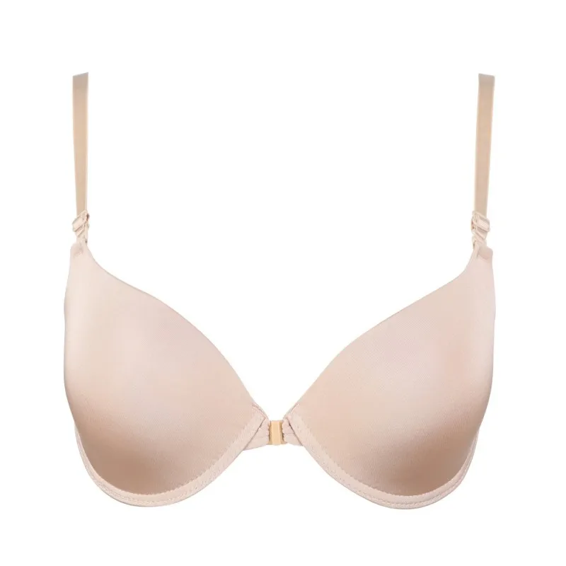 

Women Lingerie Seamless Front Button Bra Push Up Underwear Buckle Female Small Chest Underwire Bra New