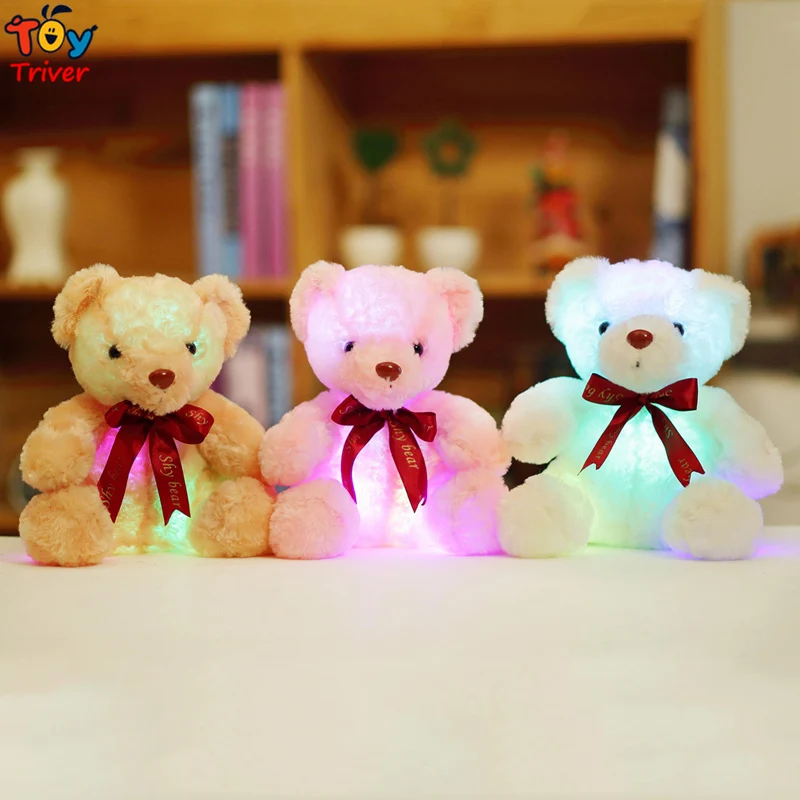 light up glow bear