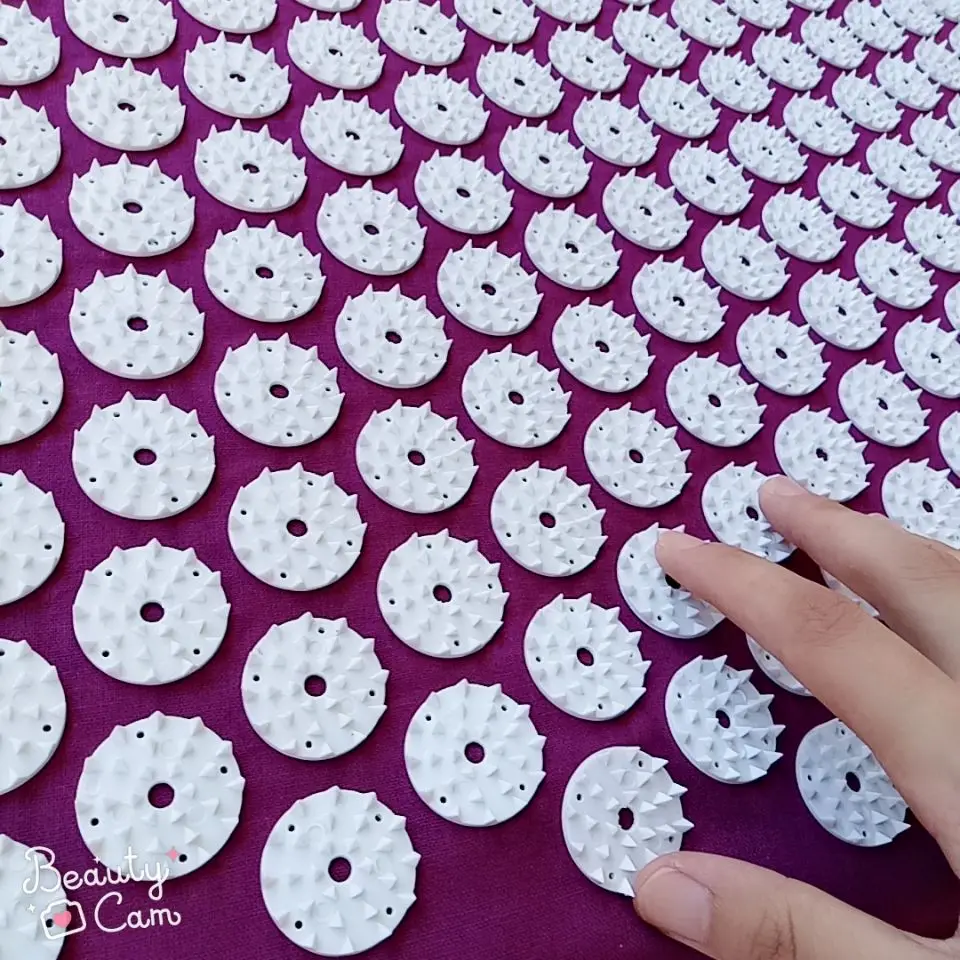 Massager (appro62*38cm)Cushion Massage Mat Acupressure Relieve Back Body Pain Spike Mat Acupuncture Massage Yoga Mat with Pillow Massager (appro62*38cm)Cushion Massage Mat Acupressure Relieve Back Body Pain Spike Mat Acupuncture Massage Yoga Mat with Pillow