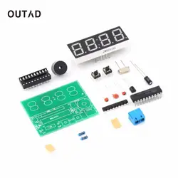 OUTAD 1 шт C51 4 биты цифровые электронные часы электронная Production Suite DIY Наборы 3 V-6 V Бесплатная доставка