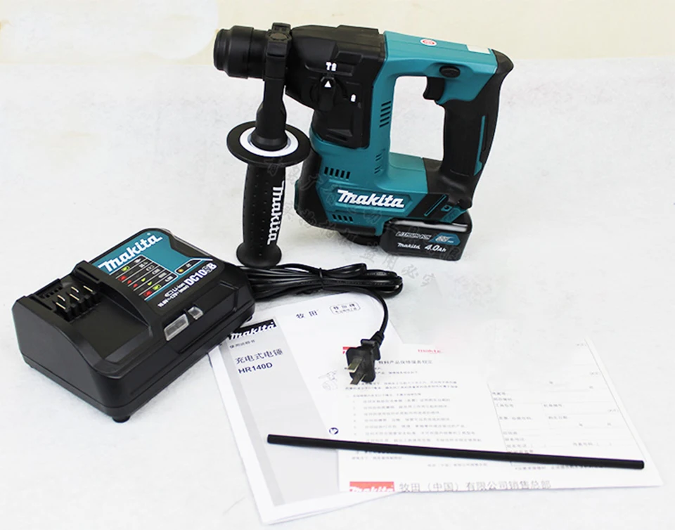 Япония Makita HR140DZ 12V литиевая Батарея Перезаряжаемые 4900ipm 850 РПМ электрический молоток Ударная дрель HR140DSMJ Мультифункциональный дрель