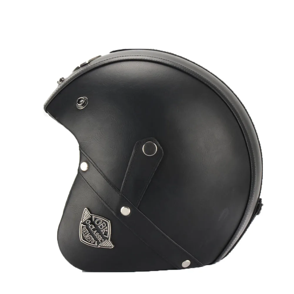 

Helmets 3/4 Motorcycle Chopper Bike helmet open face vintage motorcycle helmet with goggle mask