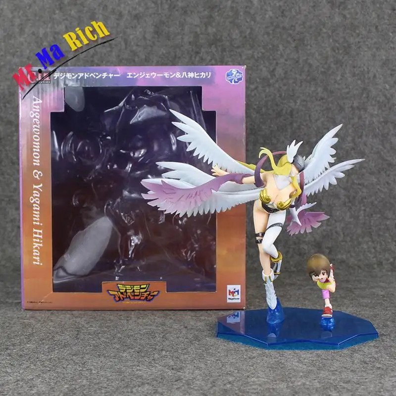 2pcs DIGIMON Gatomon YAGAMI Hikari tailmon DIGITAL ADVENTURE PVC Figura Giocattolo