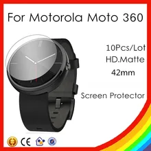 10X HD Matte Anti Displayschutzfolie Für Motorola MOTO360 Smartwatch Watch42mm Schutz Volle Abdeckung Schutz Schutz Film Aufkleber