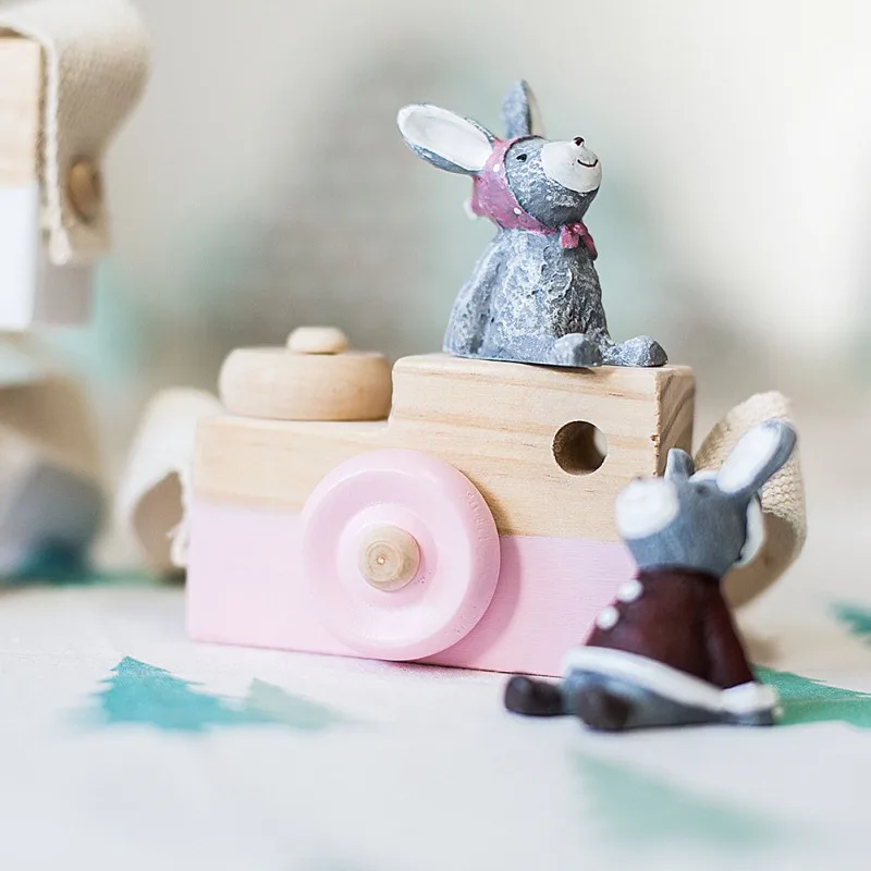 Nordic Европейский Стиль Камера Игрушки для малышей, детей номер Декор предметы мебели для детей на Рождество или день рождения, деревянные подарки
