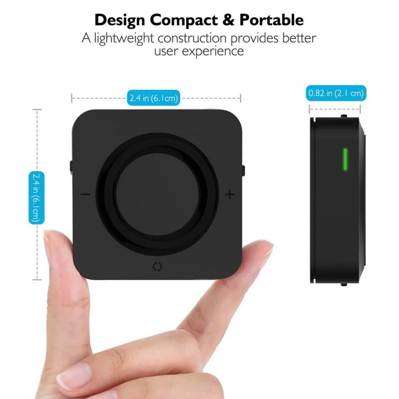 

Bluetooth 5.0 Audio Transmitter Receiver CSR8675 APTX HD APTX-LL Wireless Adapter Optical Toslink SPDIF Digital For TV Headphone