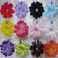 Лилии цветок волос Детские волосы украшают цветок Детские Волосы Девушки банты 180 шт в партии