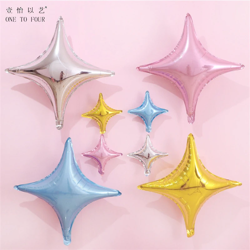 

5pcs 10inch 18incg Four-pointed Star Balloons Valentine\x27s Day Decoration Foil Ballon Birthday Party Decorations Adult