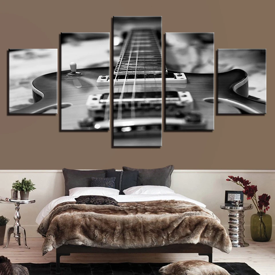 HD Prints Home Decor Living Room Canvas Pictures 5 Pieces