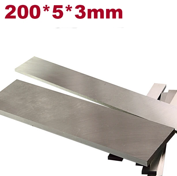 

Heat treatment Internakl Turning Tool Knife DIY material Accessories HSS Tool bit High speed steel 200x5x3mm