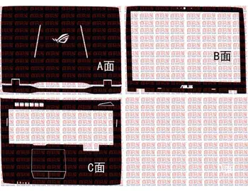 

Special Laptop Carbon fiber Vinyl Skin Stickers Cover guard For 2016 ASUS ROG G701 G701VI G701VO GX700 GX700VO 17.3"