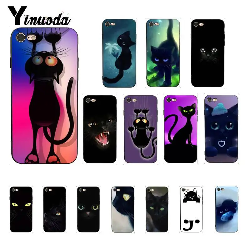 Силиконовый чехол Yinuoda для iPhone 8 7 6 6S 6Plus X XS MAX 5 5S SE XR 10 11 pro max | Мобильные телефоны и