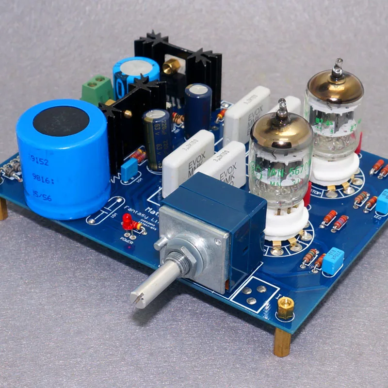 Matsus circuit GE5670 / 6N3 Tube preamplifier board DIY Kitsin
