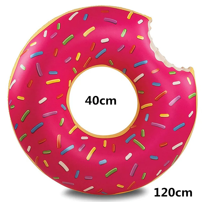 Надувной матрас, круг, круг, буй, кикборд, водная лодка, для летней вечеринки, надувной Donut8 - Цвет: picture color