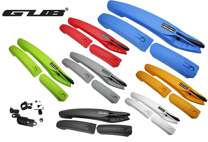 GUB 899 mountain bike Bicycle Fenders bike mudguard cycleing fenders with rear LED lights
