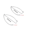 40pcs Stainless Steel French-style Ear Hook V Shape DIY Fashion Earring Accessories Jewelry Making Findings Accessories Not Fade ► Photo 2/6