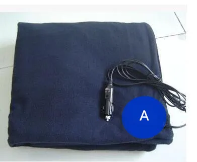 12v 45W Heated Car Electrical Blanket Travel Rug Throw PolarFleece heating  Blanket seat heated fan in various color Heating car - AliExpress