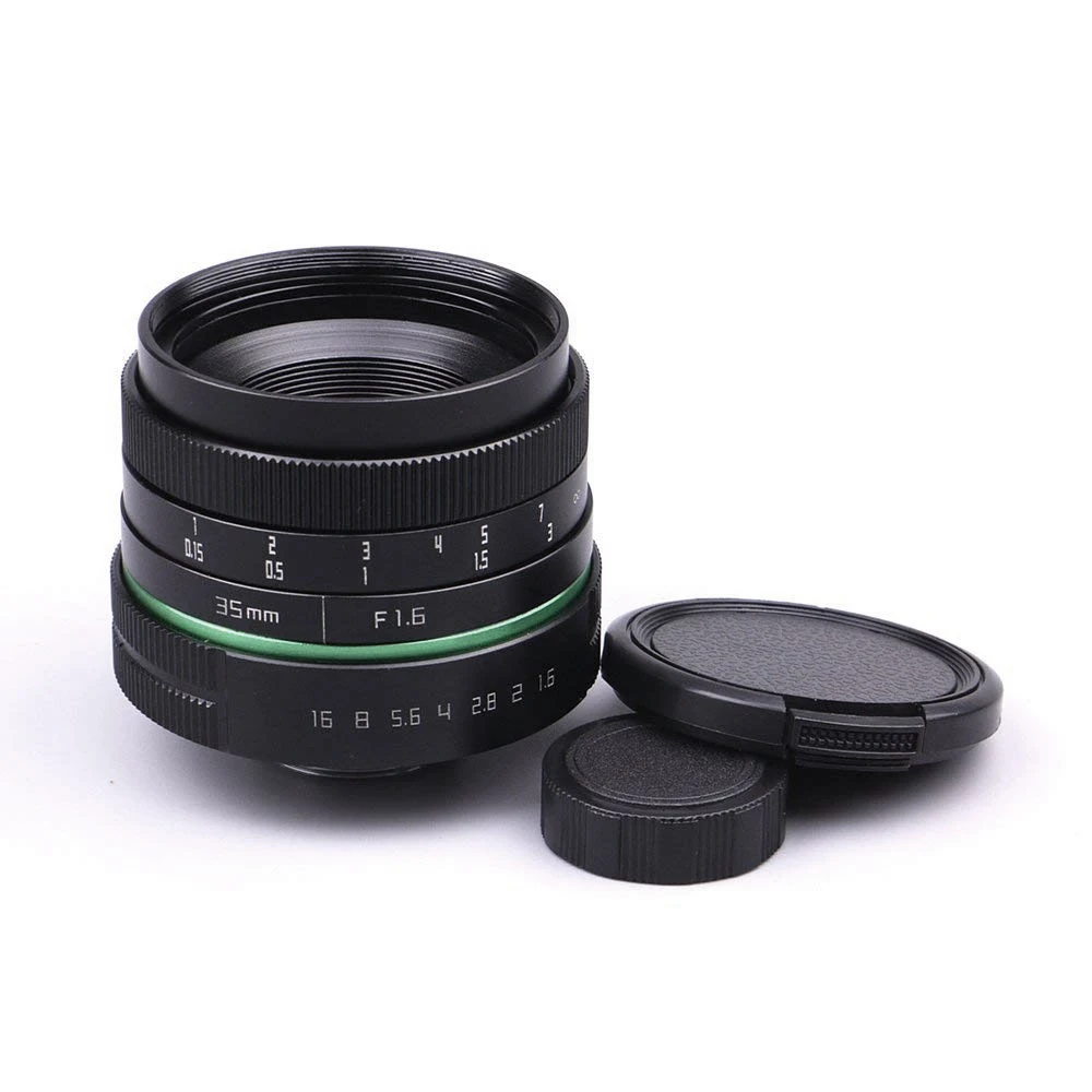 

35mm F1.6 C-Mount APS-C Lens CCTV C Mount Lens by manual focus for Canon Nikon Sony Olympus