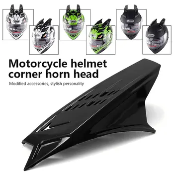 

Vehemo Full Face Racing Mohawk Horns Racing Helmet Horn Personality Helmet Motorcycle Horn for Decorate Modified Anti-Fogging