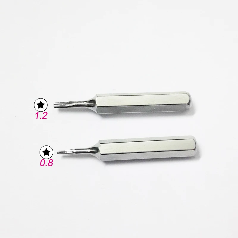 

5 pointed Pentalobe P2 P5 Screwdriver Bits for iPhone X 8 Plus 7 Plus 6S MacBook Pro 13" Retina A1398 Macbook Air 11" A1370